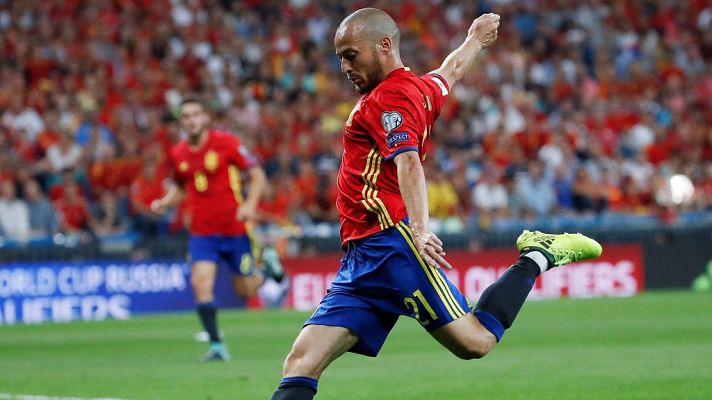 Telediario 1 - David Silva anuncia su adiós a la Selección
