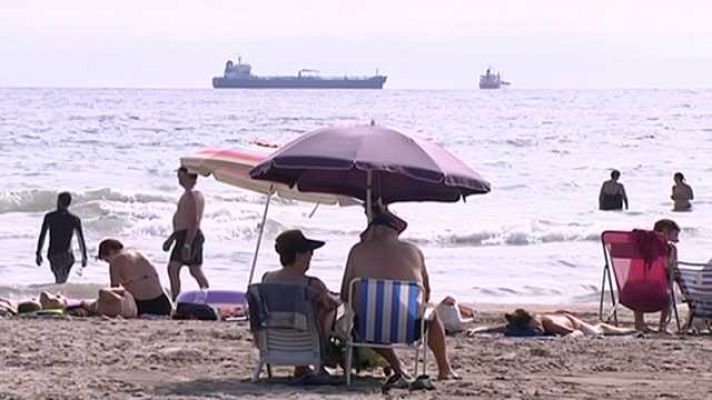 El tiempo - Fuertes tormentas con granizo en Valencia, Murcia y Andalucía