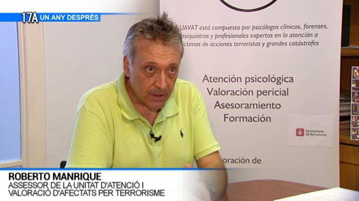 L'Informatiu - Roberto Manrique, Unitat d'Atenció i Valoració dels Afectats per Terrorisme