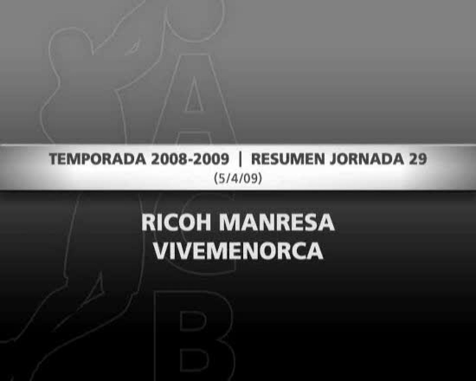 Manresa 86-70 Vive Menorca - Baloncesto en RTVE | Ver