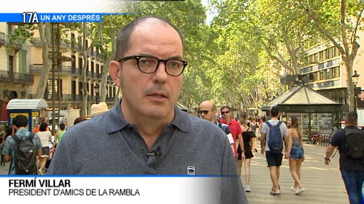 L'Informatiu - Fermí Villar, president d'Amics de La Rambla