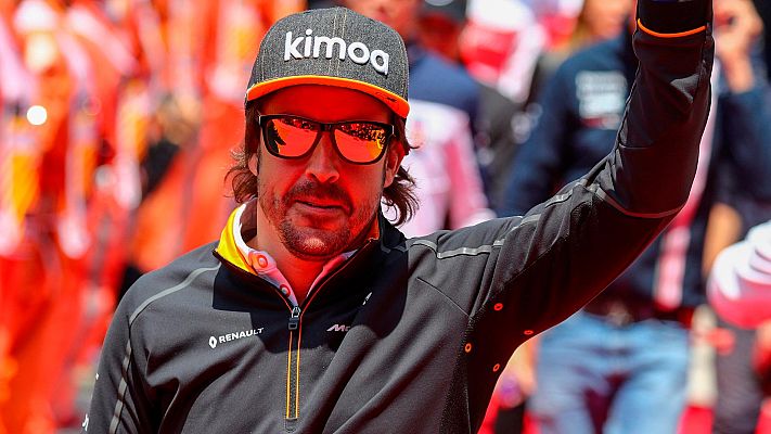 Telediario 1 - Fernando Alonso anuncia su salida de la F1