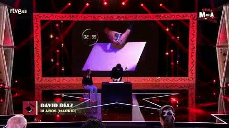 David D�az y su magia de cerca