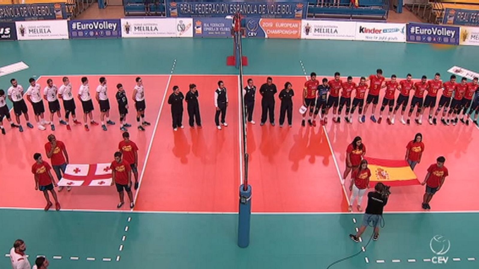 Voleibol - Clasificación Campeonato de Europa Masculino 1ª jornada: España - Georgia - ver ahora