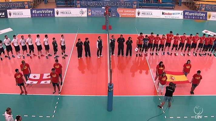 Voleibol - Clasificación Cto. de Europa Masc.: España - Georgia