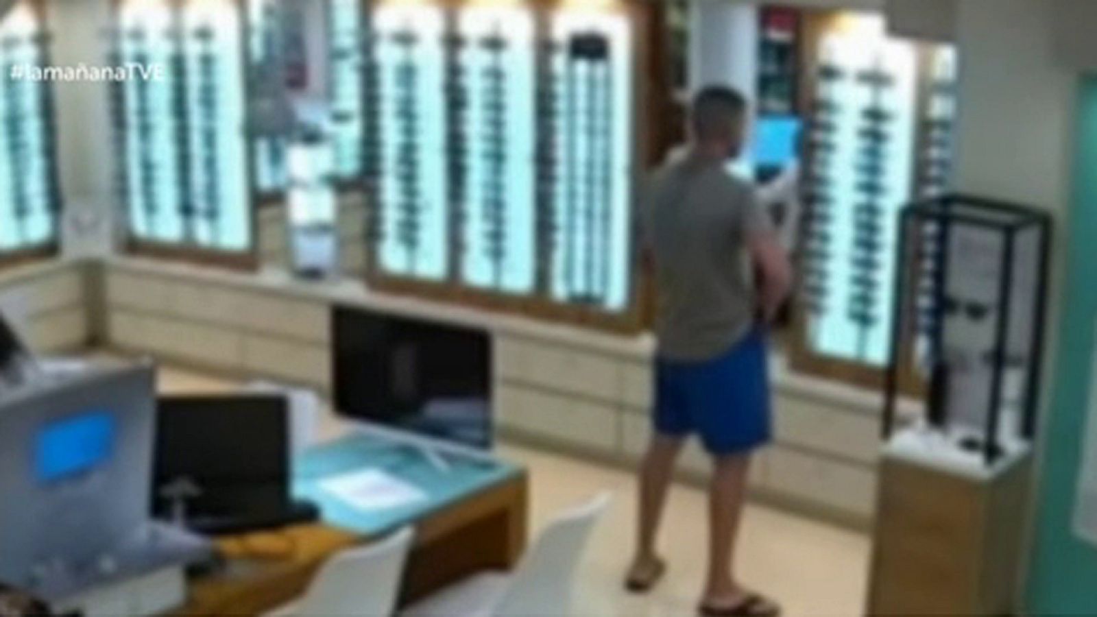 La Mañana - Imágenes del presunto robo de Ángel Boza