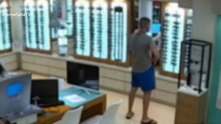 La mañana - Imágenes del presunto robo de Ángel Boza