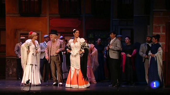 Telediario 1 - La Verbena de la Paloma vuelve a la Gran Vía de Madrid