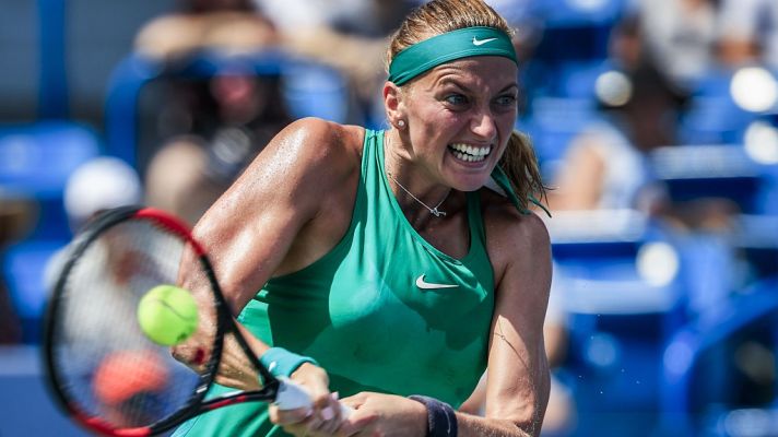 Tenis - WTA Torneo Cincinnati (EEUU) 1ª Semifinal: Kvitova - Bertens