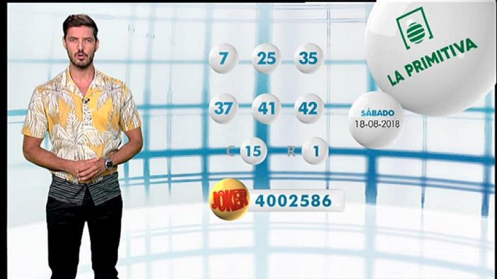 Loterías - Bonoloto+Primitiva - 18/08/18