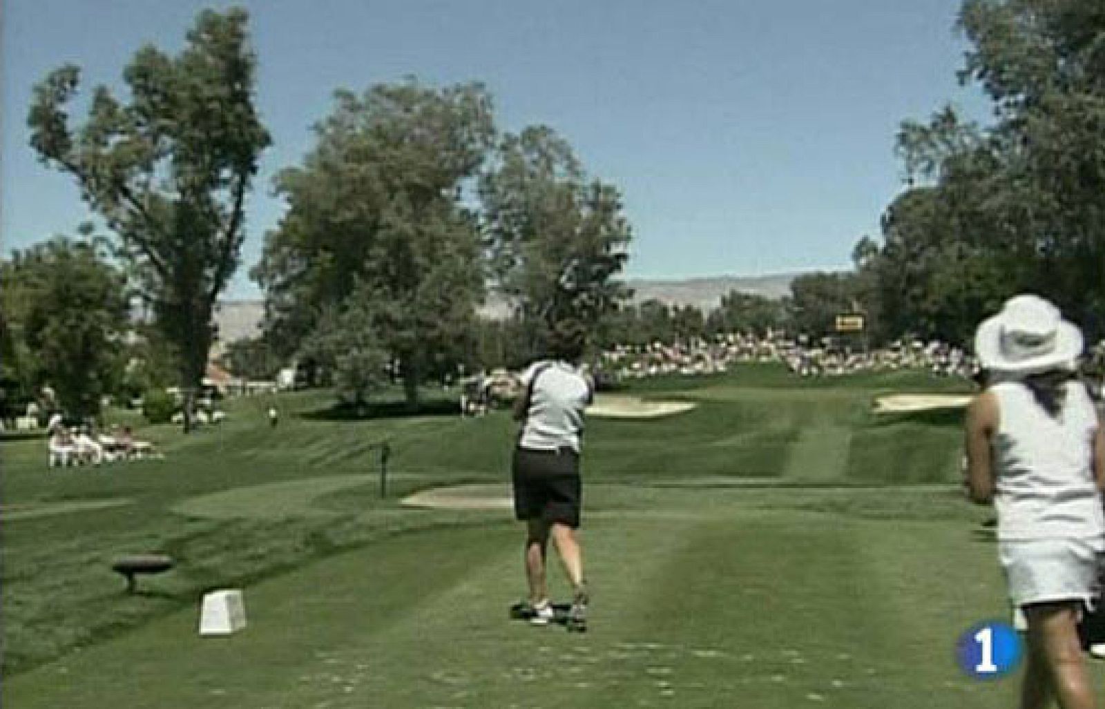 La golfista Michelle Redman ha conseguido el sueño de todo jugador de golf, conseguir un espectacular 'hoyo en uno'.