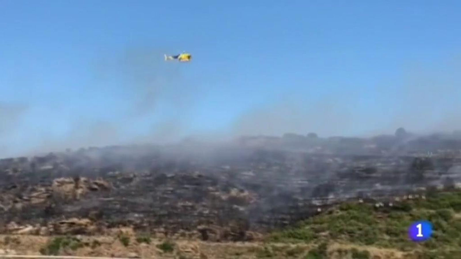 Declarado un incendio forestal en la sierra de Roses, en Girona