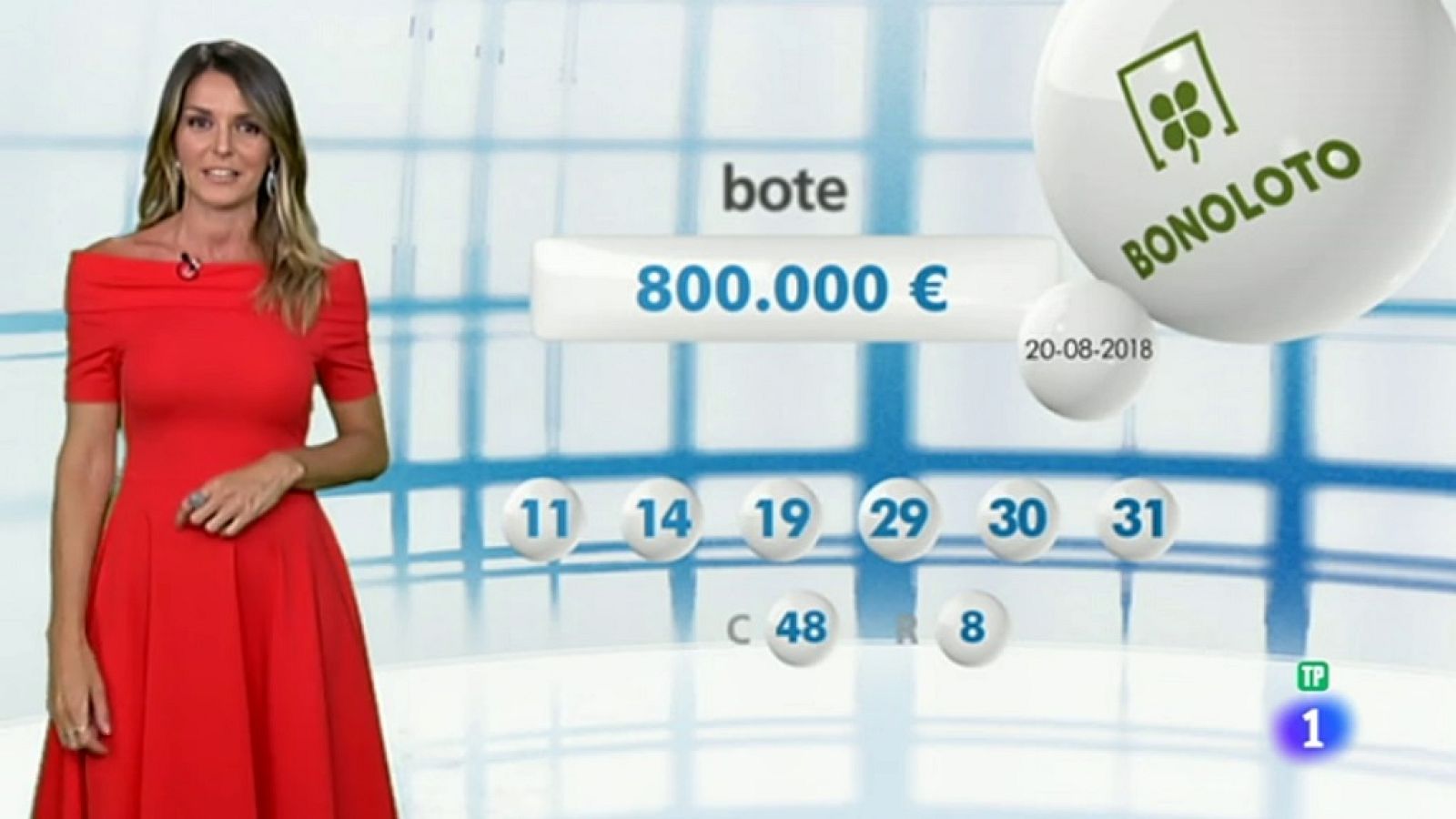 Bonoloto - 20/08/18 - ver ahora