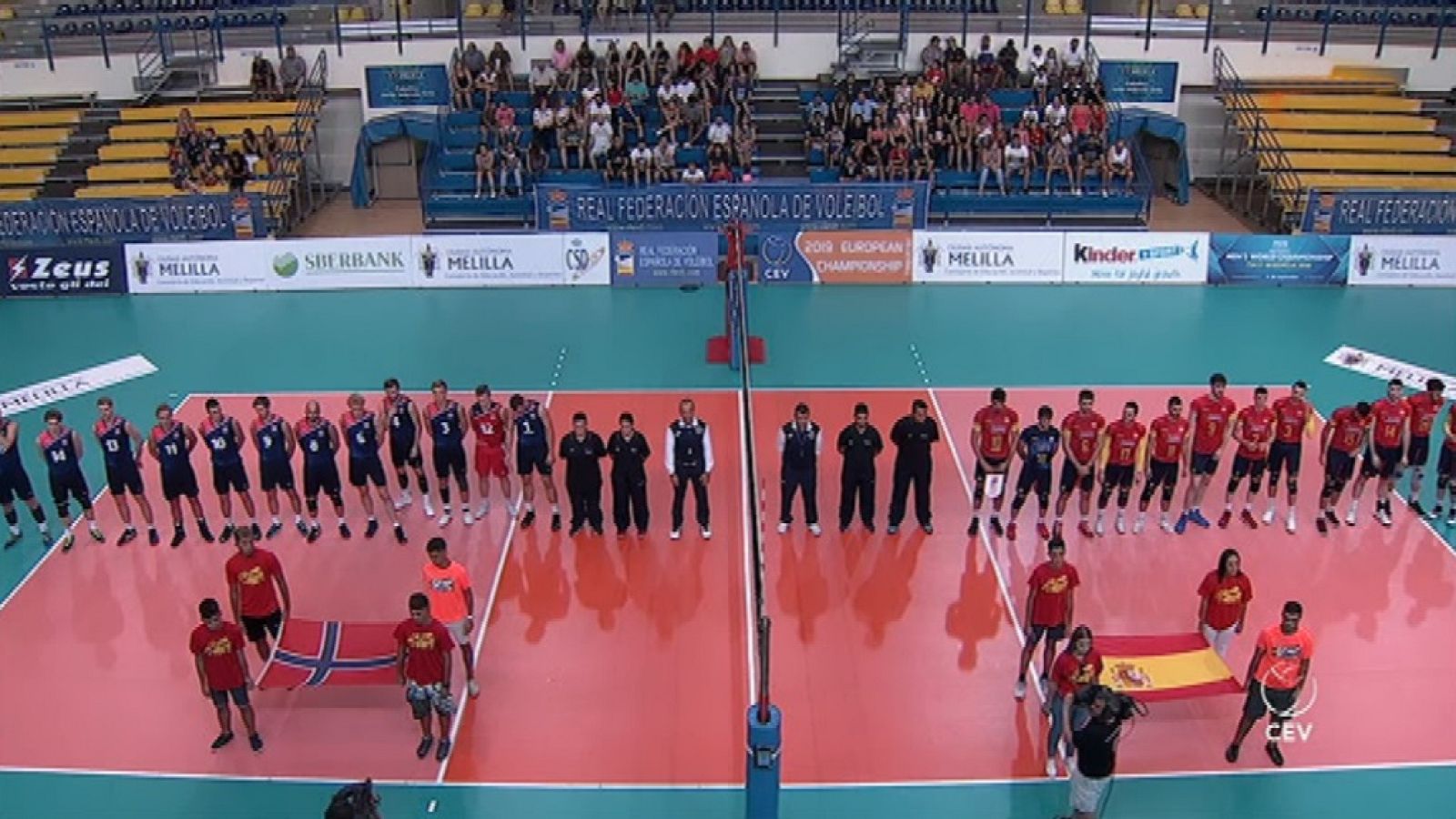 Voleibol - Clasificación Campeonato de Europa Masculino 3ª jornada: España-Noruega