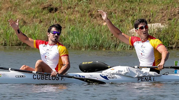 Piragüismo - Mundiales de piragüismo. Paco Cubelos e Íñigo Peña logran la primera medalla española
