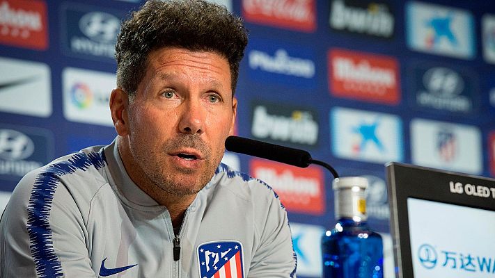 Telediario 1 - Simeone: "Quiero lo mejor para Filipe Luis, pero también para el equipo"