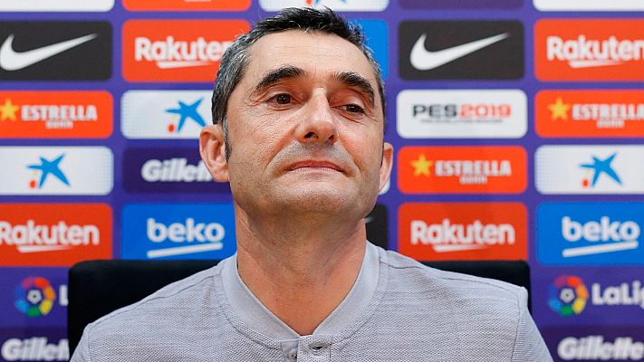 Telediario 1 - Valverde: "Rakitic es un jugador fundamental para el Barça, no estamos para hacer negocios"
