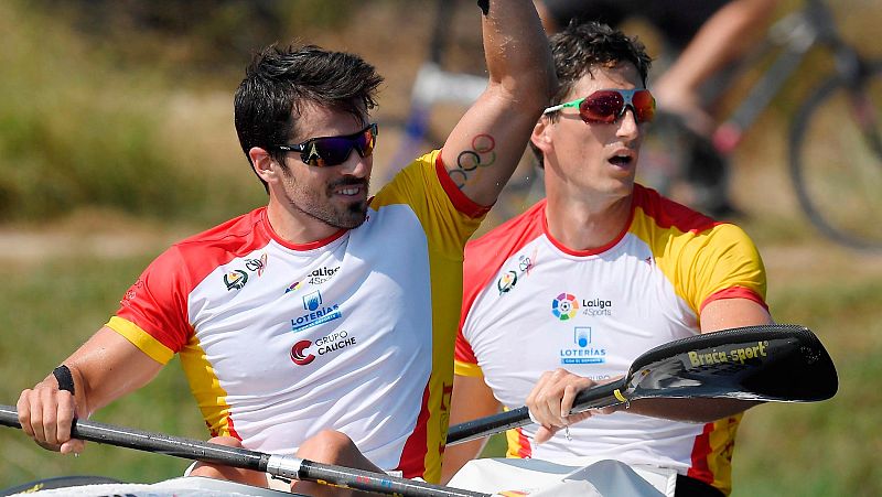 Mundiales de piragüismo. Bronce del K4 1.000m español, con doblete de Cubelos y Peña | Ver