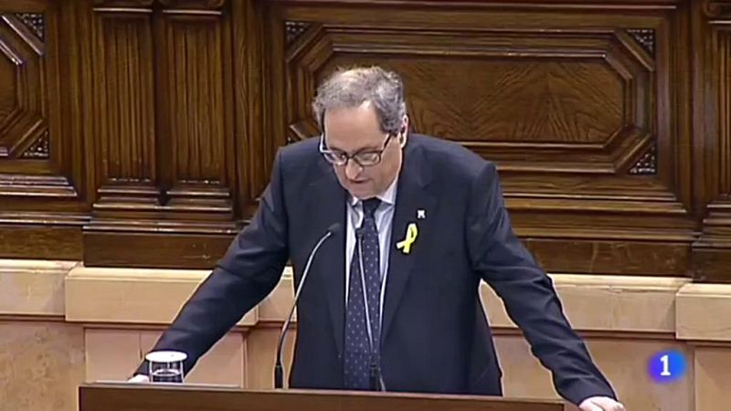 Se cumplen los 100 primeros días de Quim Torra como presidente de la Generalitat