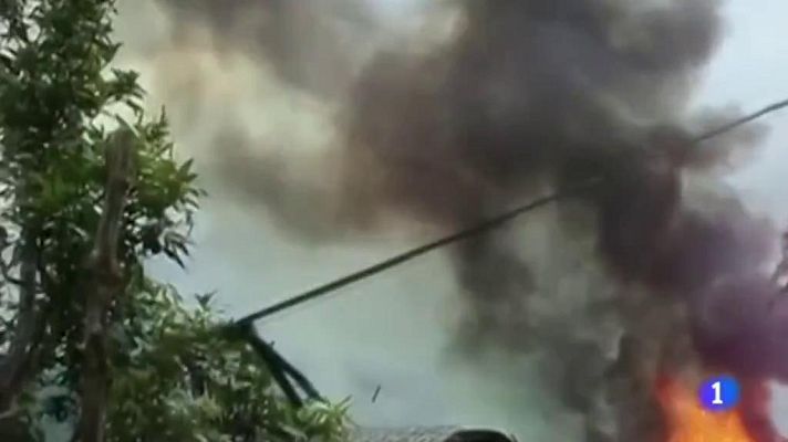 Telediario 1 - Hace un año que un grupo del Ejército de Salvación Rohínya atacó una treintena de puestos policiales en Birmania