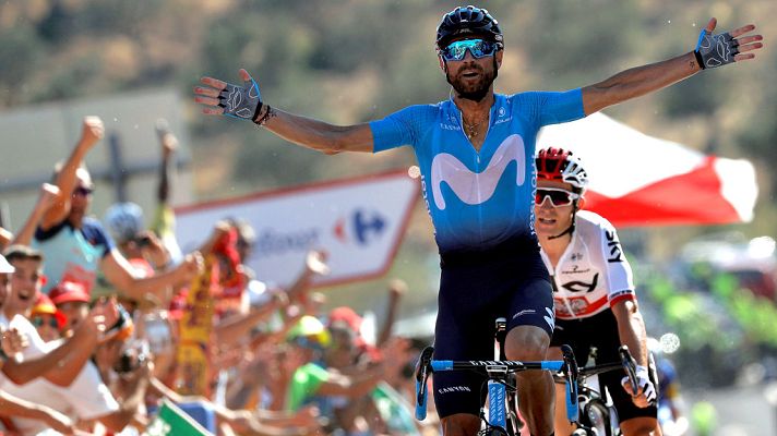 Vuelta ciclista a España - Vuelta 2018 | Valverde gana en Caminito del Rey y Kwiatkowski se pone líder