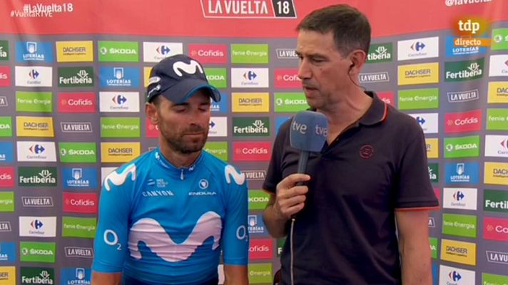 Vuelta ciclista a España - Vuelta 2018 | Valverde: "No me descarto para la general"