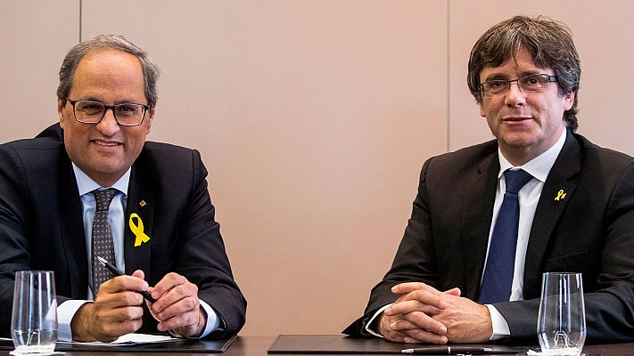 Informativo 24h - Torra se reúne con Puigdemont en Bélgica