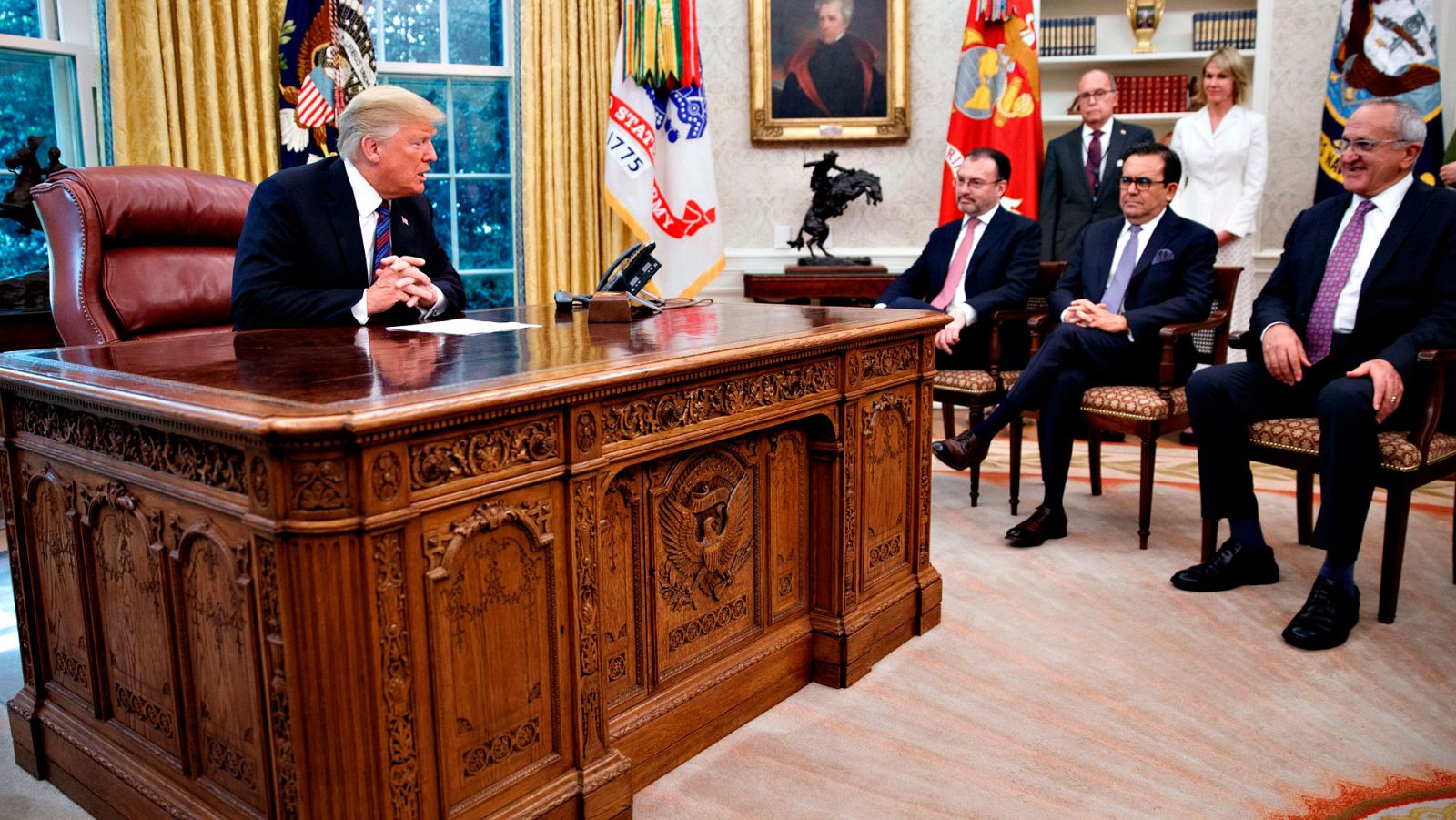 Estados Unidos y México cierran su acuerdo comercial y presionan a Canadá para renovar el TLCAN