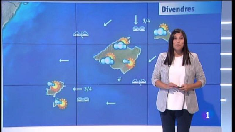 El temps a les Illes Balears - 30/08/18