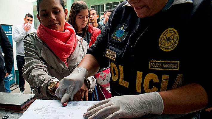 Telediario 1 - Los países vecinos de Venezuela refuerzan su cooperación ante la llegada de miles de venezolanos