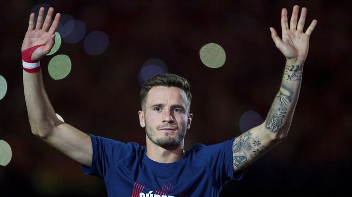 Telediario 1 - Saúl: "Tengo el protagonismo que me gano, tanto en el Atlético como en la Selección"