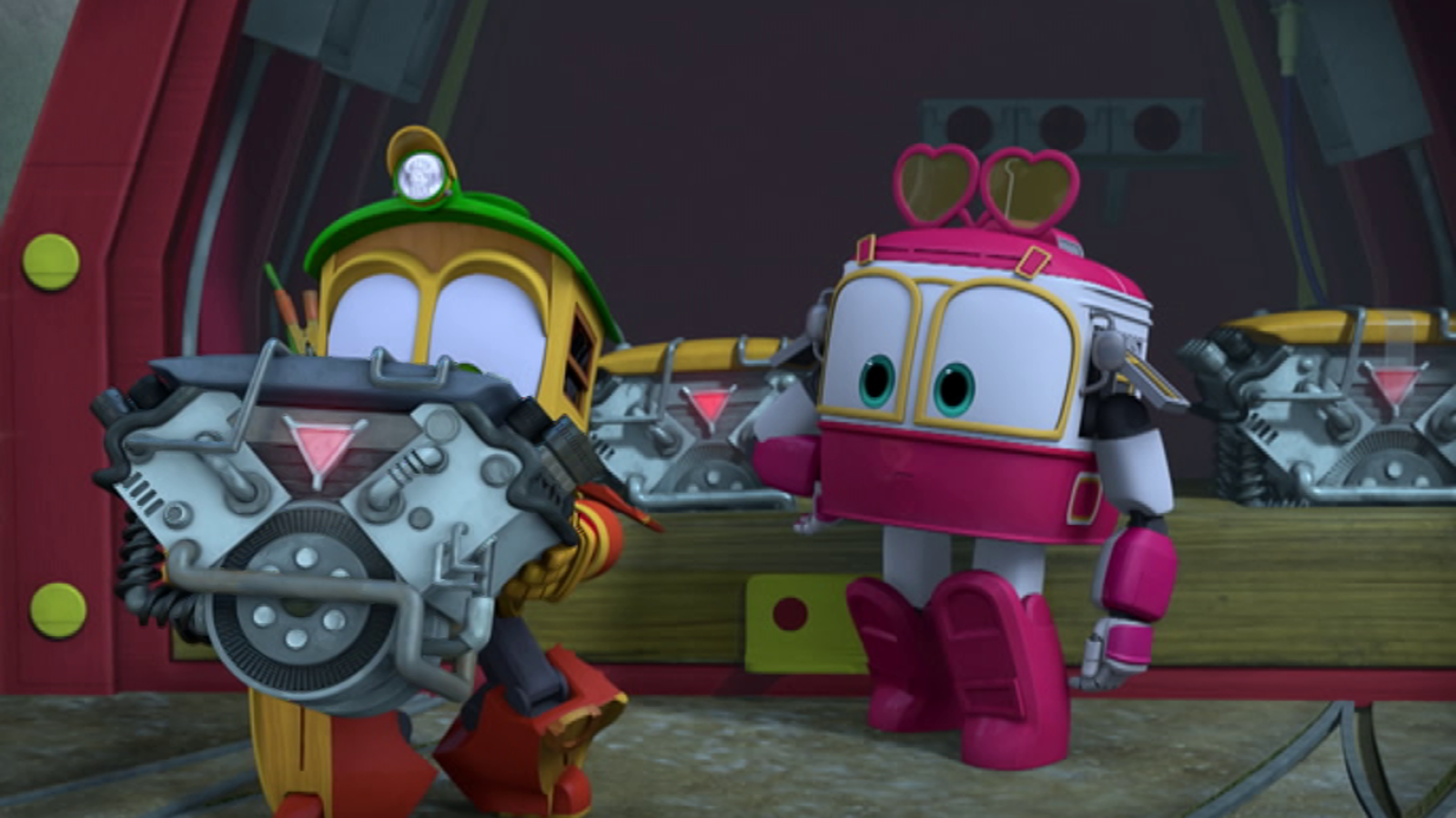 Kay y Alf - Robot Trains | Ver