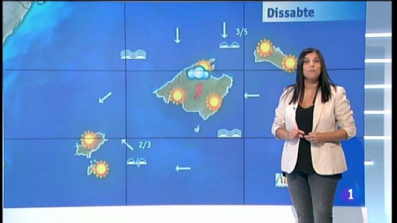 El temps a les Illes Balears - 31/08/18