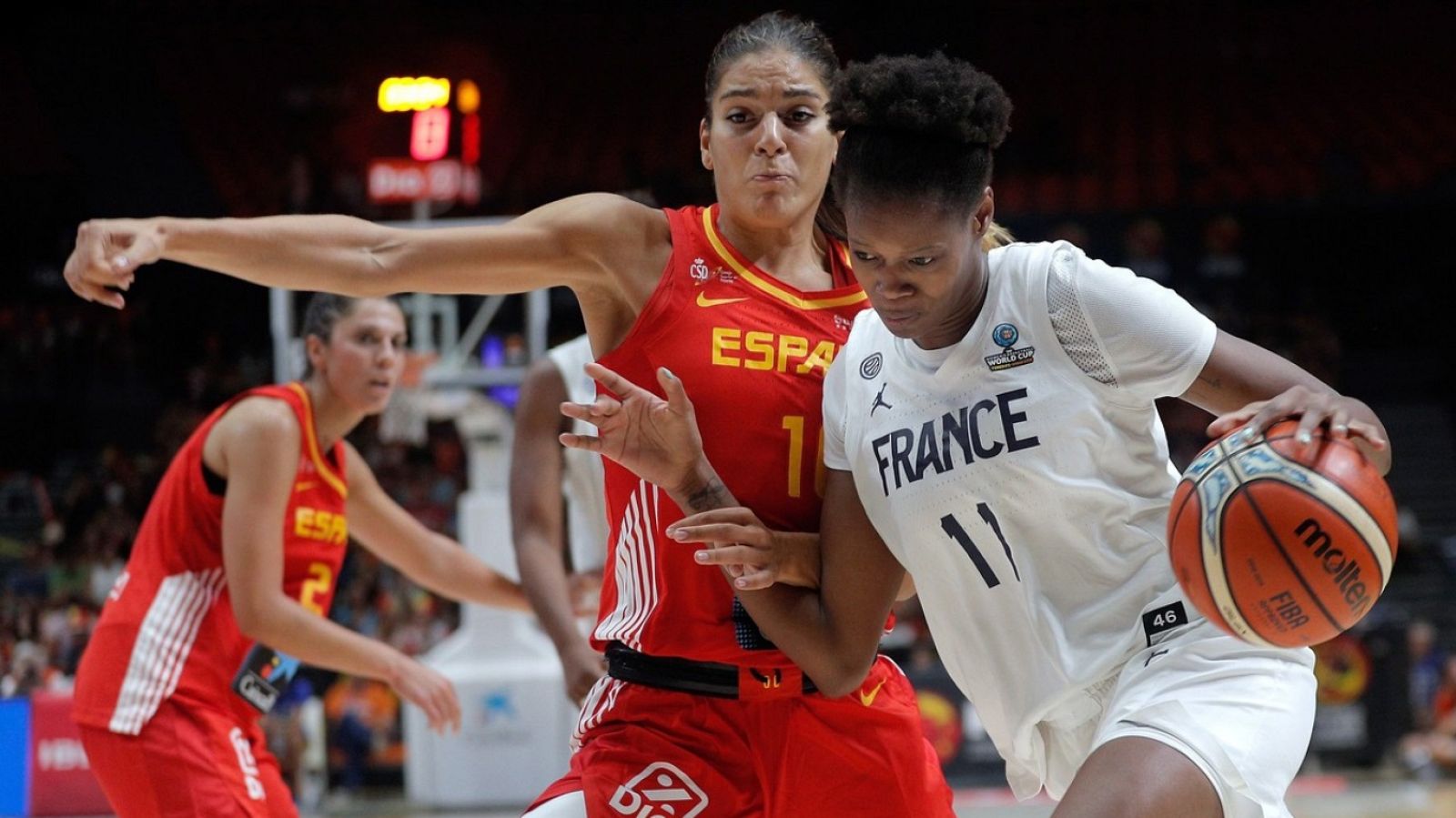 Baloncesto - Torneo Cuadrangular preparación Mundial Femenino: España - Francia, desde Valencia - ver ahora