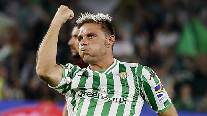 Telediario 1 - Así arengó Joaquín a su Betis antes del derbi