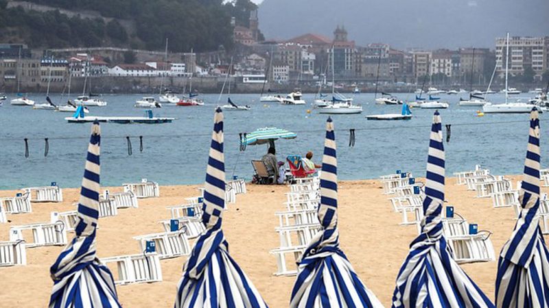 Chubascos, lluvias y tormentas en el nordeste peninsular
