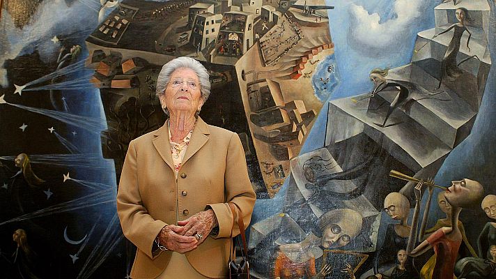 Telediario 1 - "El Mundo" de  Ángeles García, restaurándose