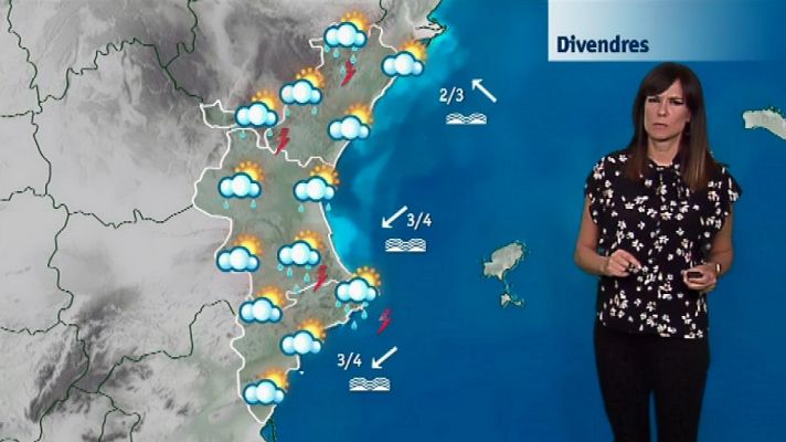 L'informatiu - Comunitat Valenciana - El tiempo en la Comunidad Valenciana - 06/09/18