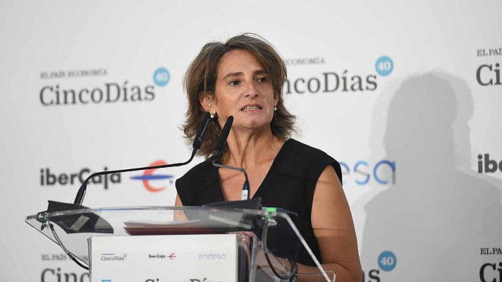 Telediario 1 - La ministra para la Transición Ecológica avanza que el precio de la luz seguirá en aumento
