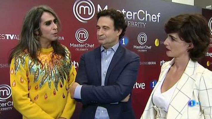 Telediario 1 - Mario Vaquerizo: "En MasterChef nos mostramos como somos"