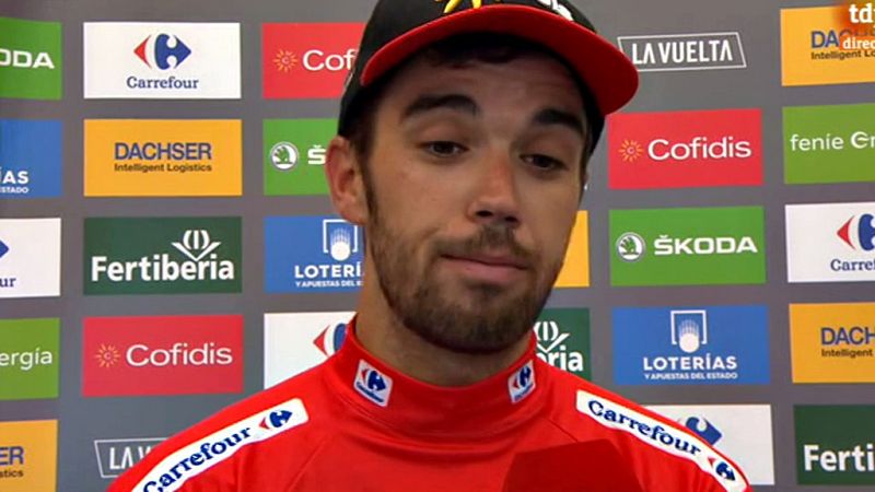 Vuelta 2018 | Jesús Herrada: "Ponerse líder es cumplir un sueño"