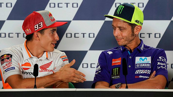 Telediario 1 - No hay paz entre Márquez y Rossi
