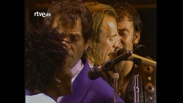 Música en el Archivo de RTVE - Human Rights Now! Tour - "Chimes of Freedom"