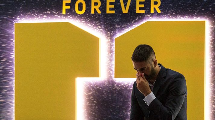 Baloncesto en RTVE - Rueda de prensa despedida Juan Carlos Navarro