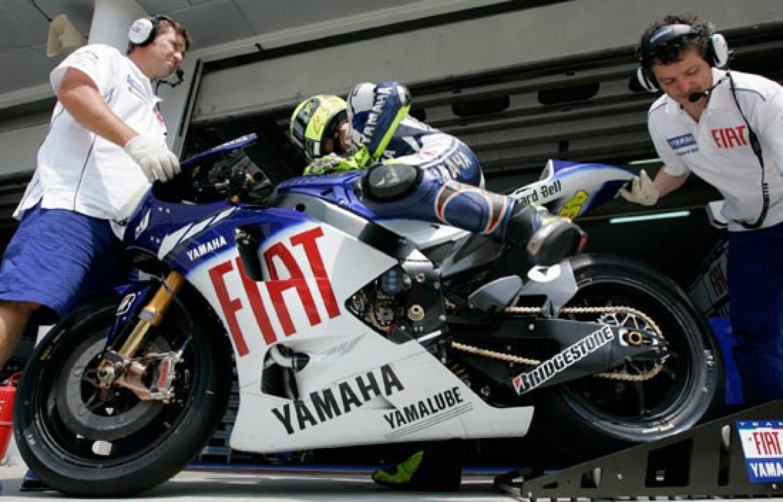 Las motos ya están a punto en el circuito de Losail