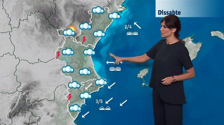 L'informatiu - Comunitat Valenciana - El tiempo en la Comunidad Valenciana - 07/09/18