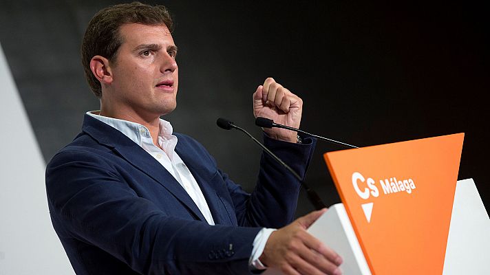  - Rivera exige a Torra que pida perdón a los españoles y que cumpla la Constitución como condición para ir al Congreso