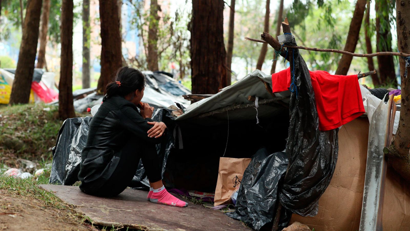 Éxodo de venezolanos que huyen de la pobreza y la violencia en su país