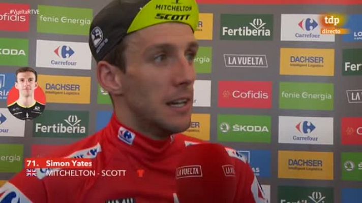 Vuelta ciclista a España - Vuelta 2018 | Simon Yates: "Ojalá pueda estar en los Lagos de Covadonga como en Les Praeres"