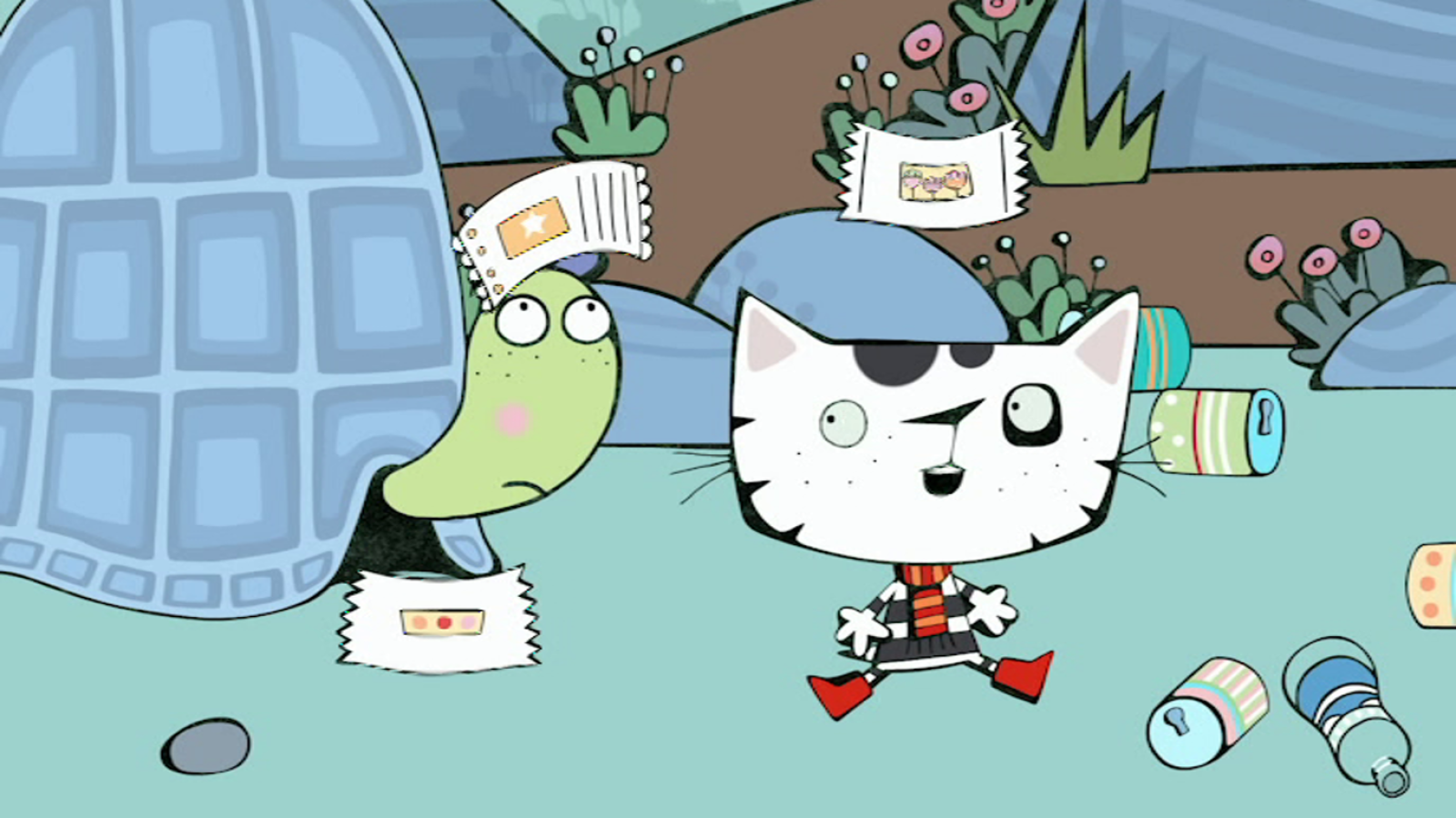 Limpieza - Wussywat el gato patoso | Ver